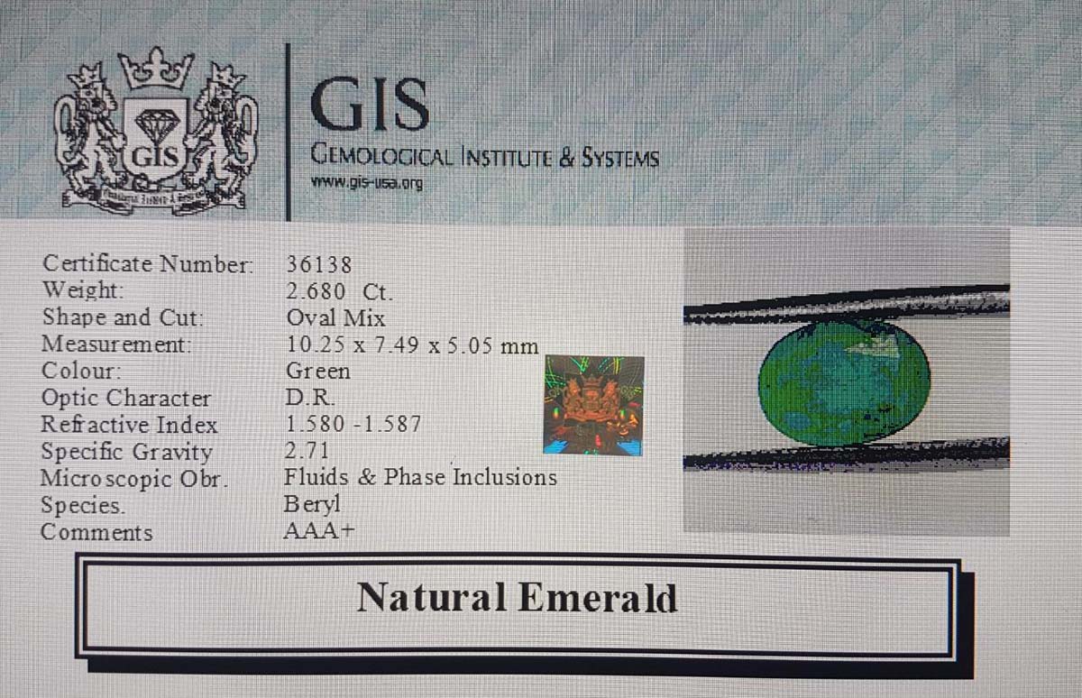 Emerald 2.68 Ct.