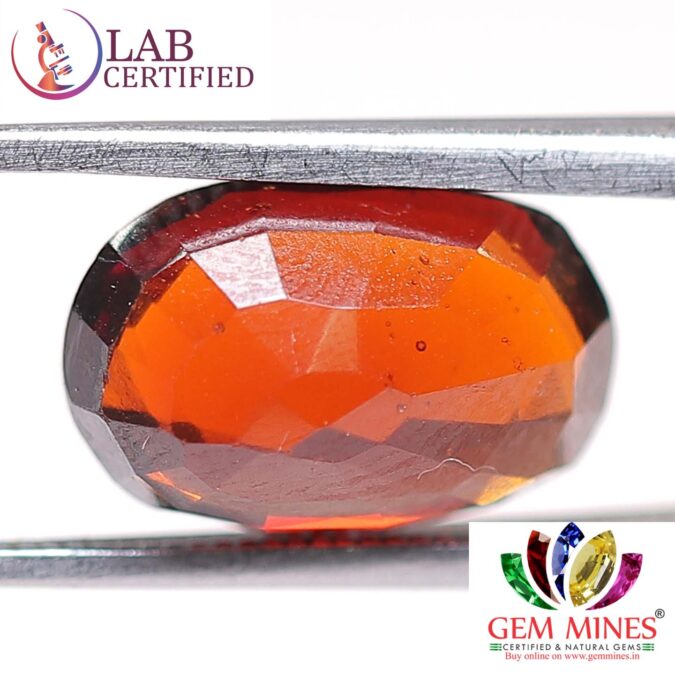 Hessonite (Gomed) 3.98 Ct.