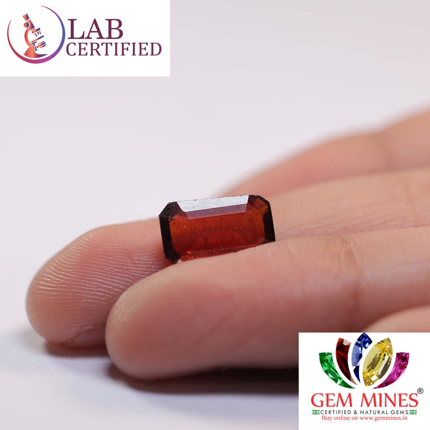 Hessonite (Gomed) 3.28 Ct.