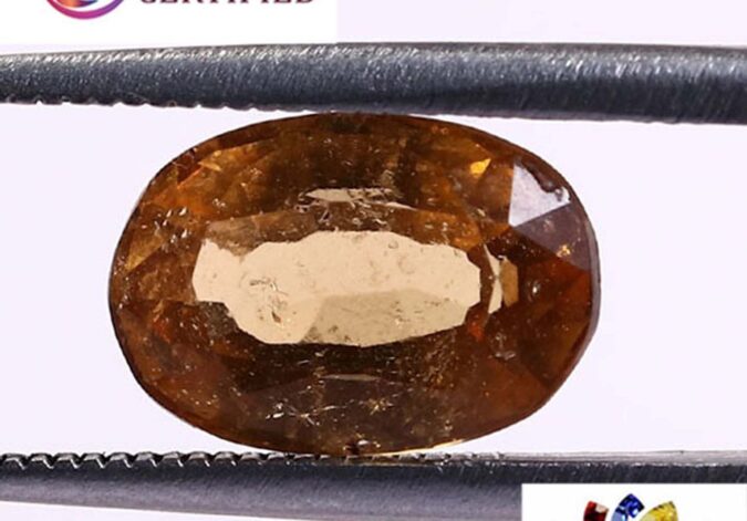 Hessonite (Gomed) 3.87 Ct.