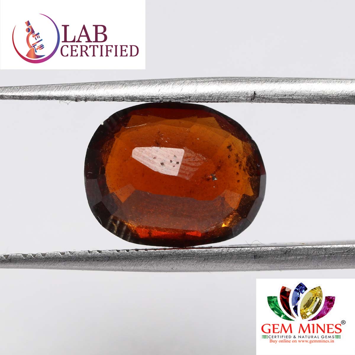 Hessonite (Gomed) 5.07 Ct.