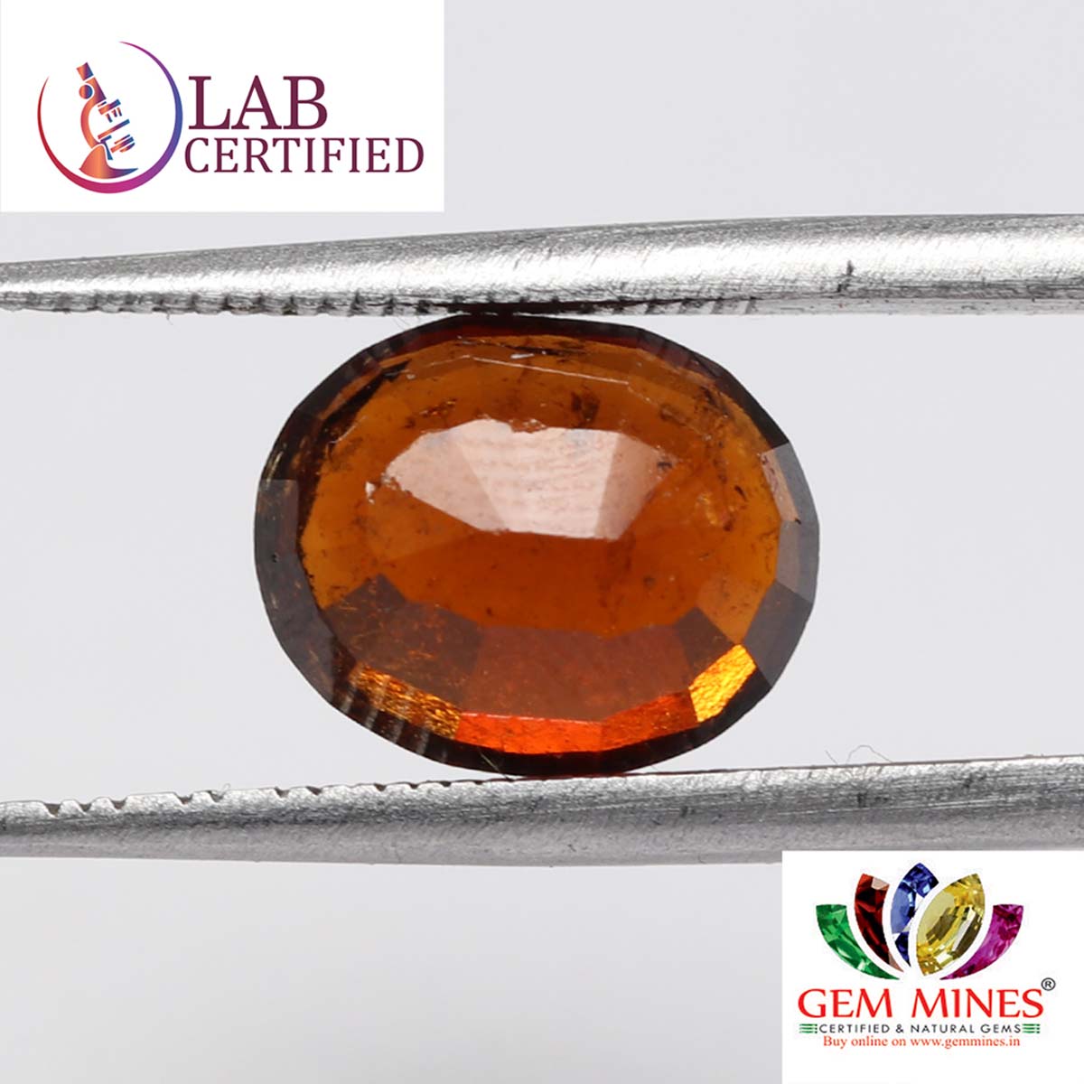Hessonite (Gomed) 3.4 Ct.