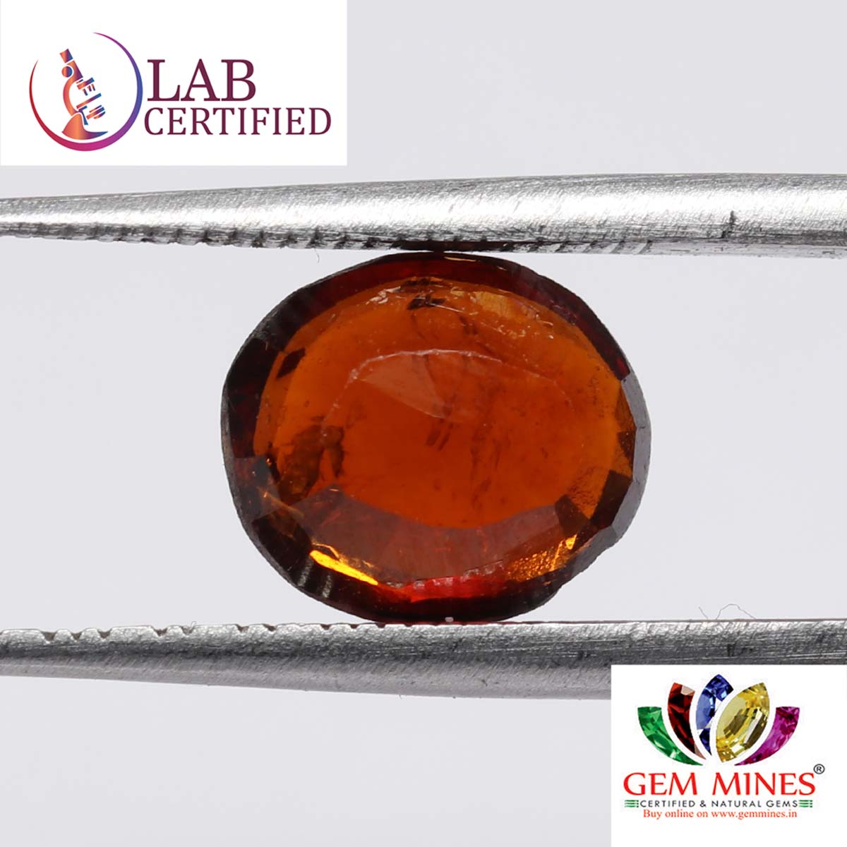 Hessonite (Gomed) 3.12 Ct.