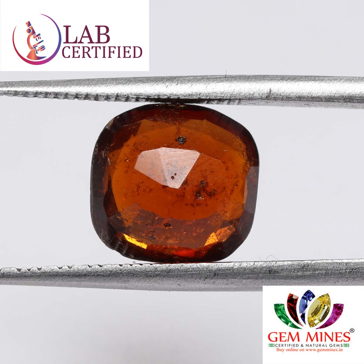 Hessonite (Gomed) 4.64 Ct.