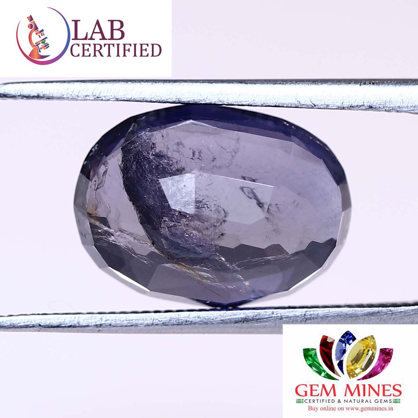 Iolite(Nilli) 4.1 Ct. Iolite(Nilli) 4.1 Ct.