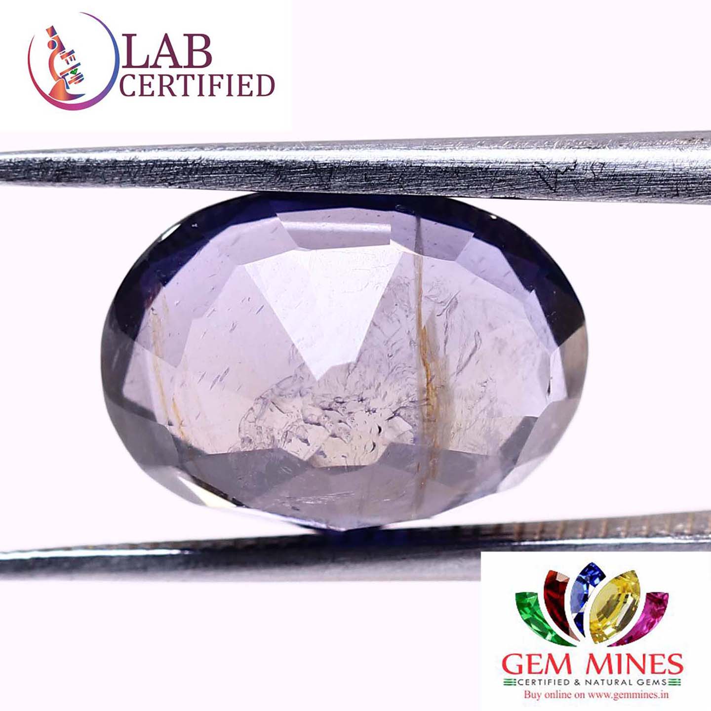 Iolite(Nilli) 3.58 Ct.