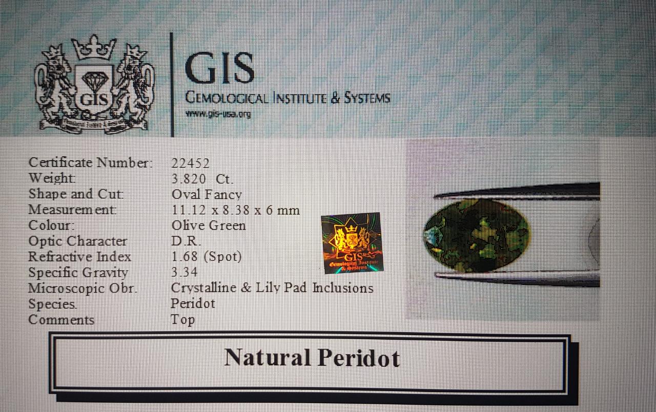 Peridot 3.82 Ct.