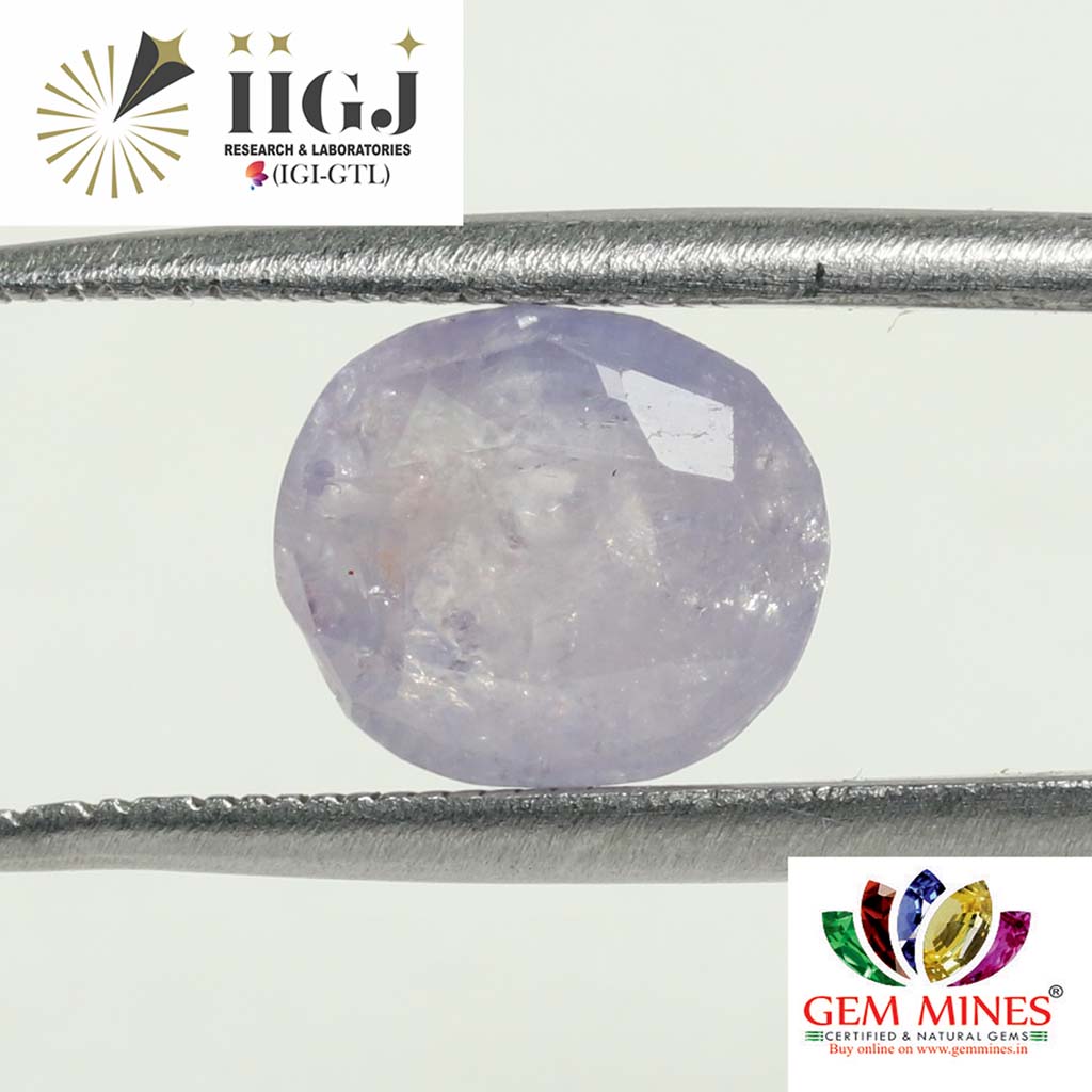 Natural Sapphire Ceylon 3.90 Ct.