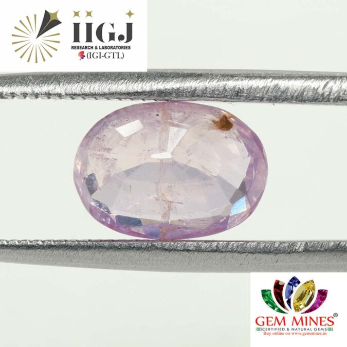 Natural sapphire 2.57 Ct.