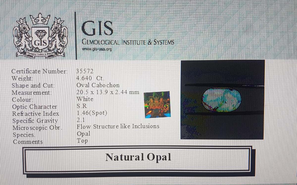 Fire Opal 4.64 Ct.