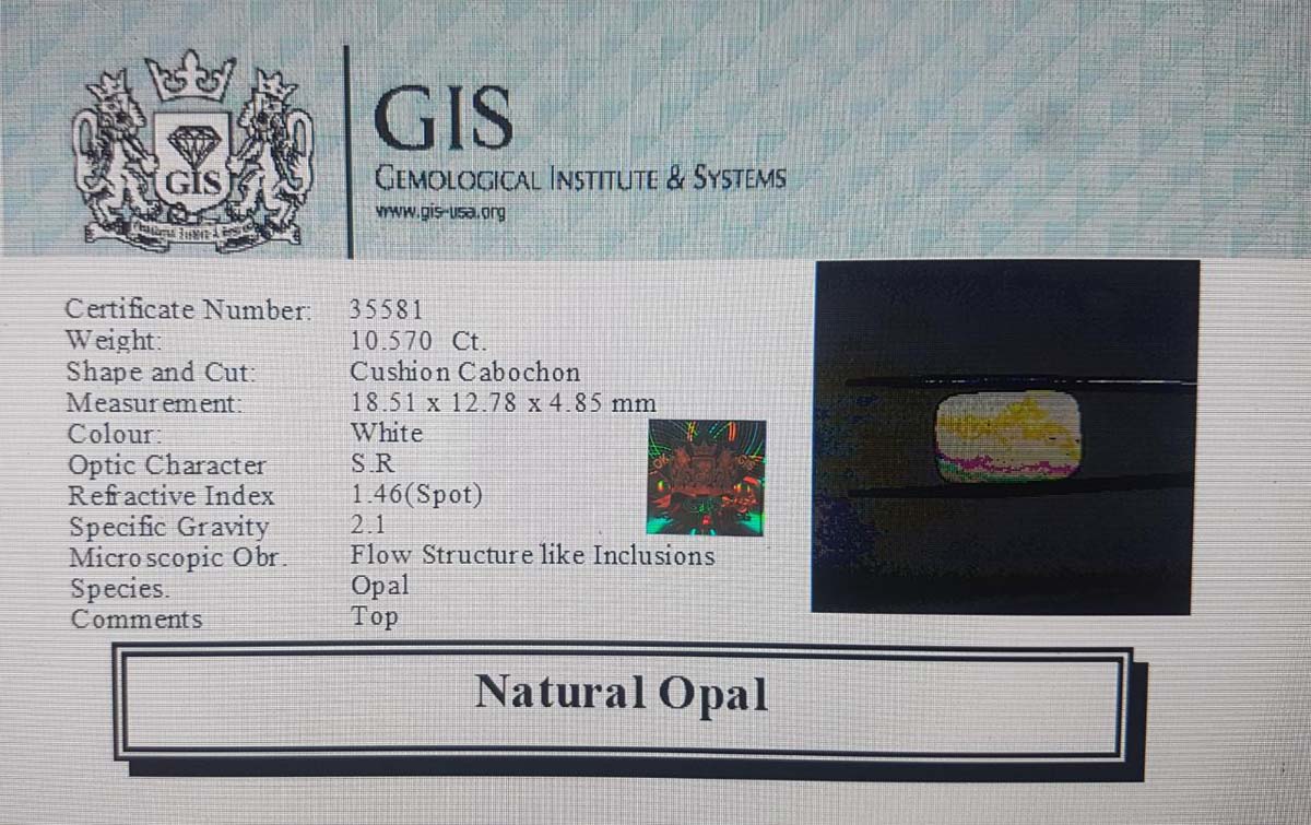 Fire Opal 10.57 Ct.