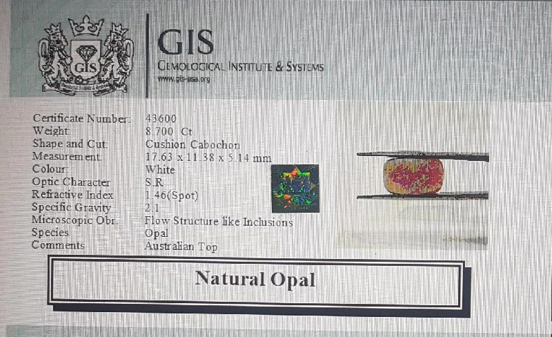 Opal 8.7 Ct.