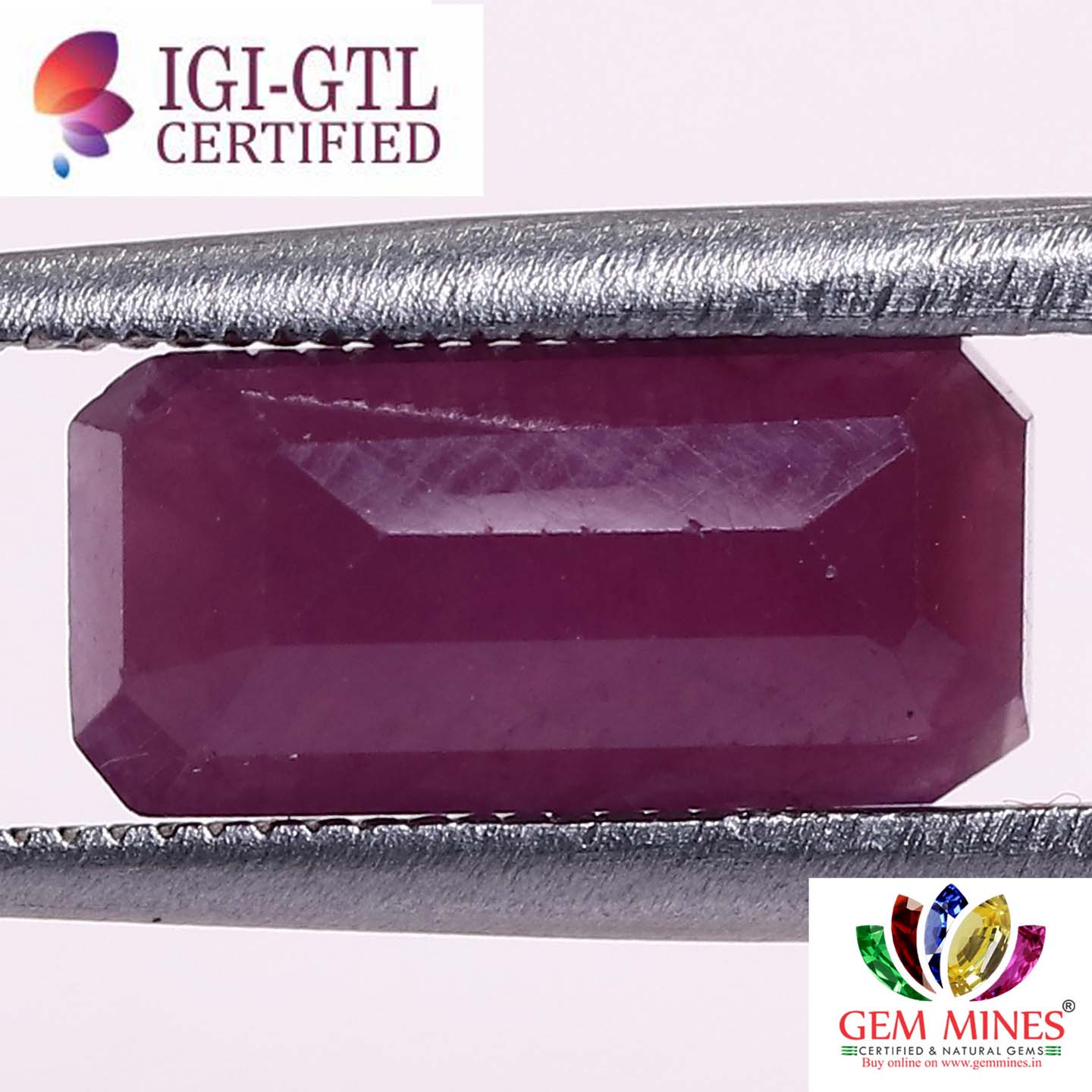 Ruby 4.64 Ct. Ruby 4.64 Ct.