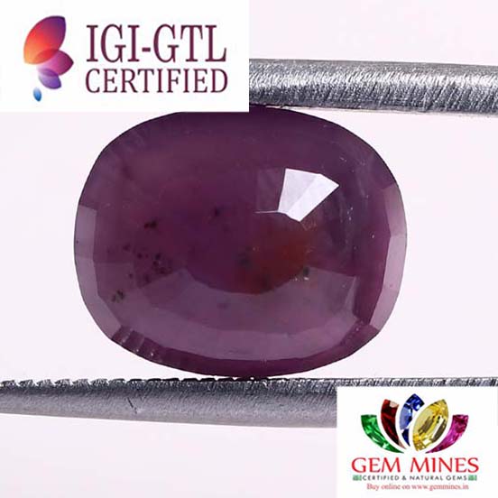 Ruby 6.88 Ct. Ruby 6.88 Ct.