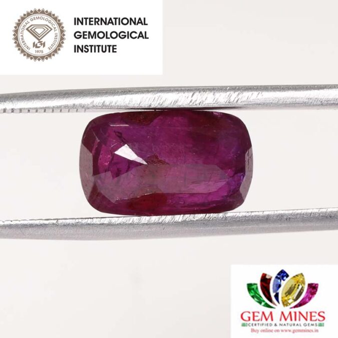 Ruby 6.47 Ct. Ruby 6.47 Ct.