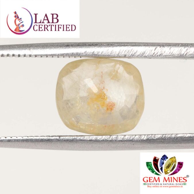 Yellow Sapphire 3.43 Ct.