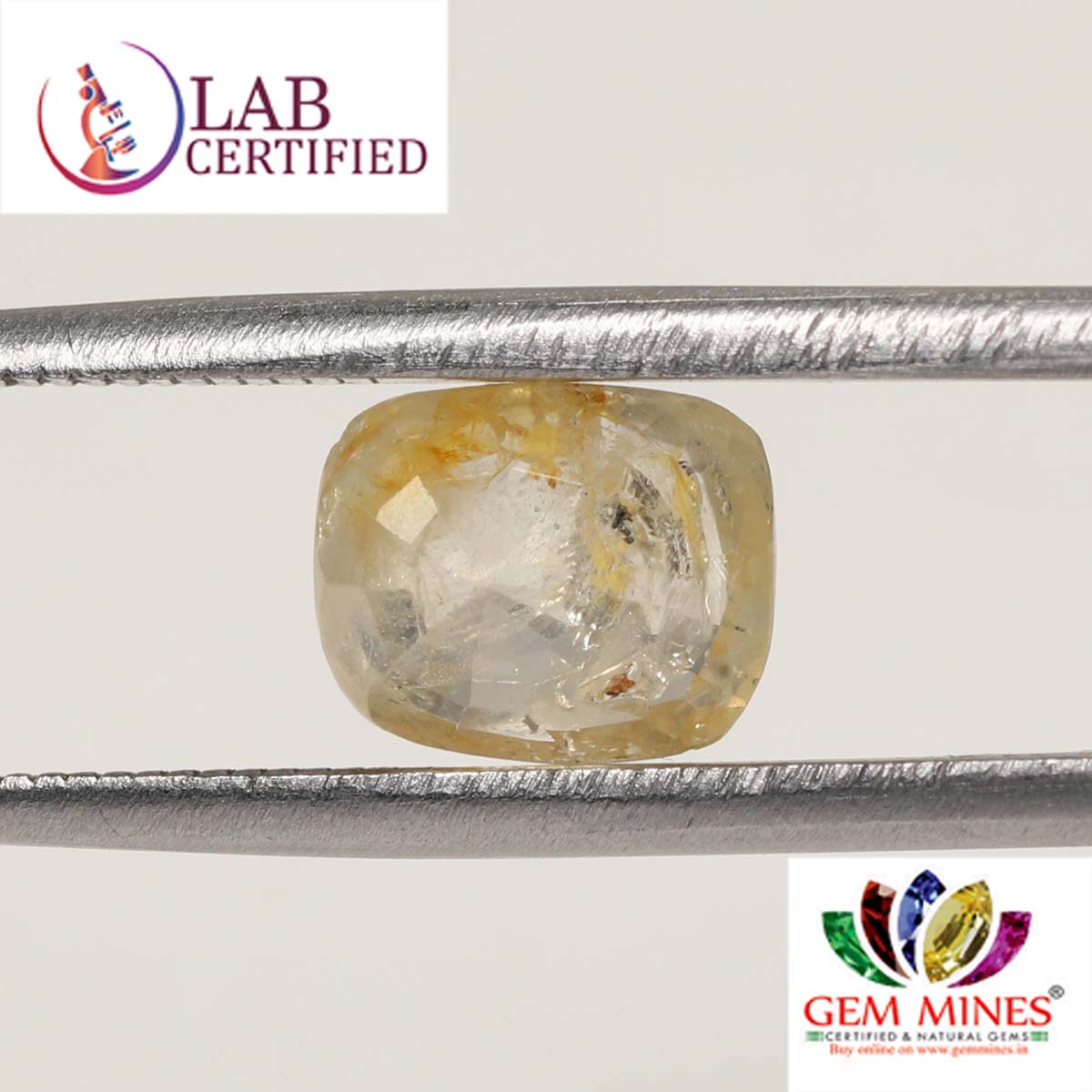 Yellow Sapphire 2.9 Ct.
