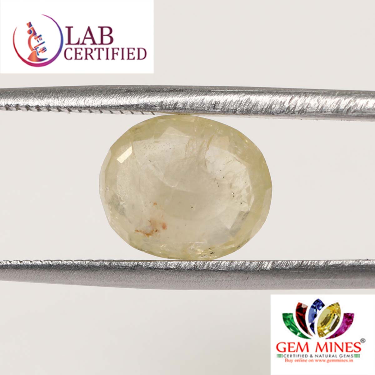 Yellow Sapphire 3.8 Ct.