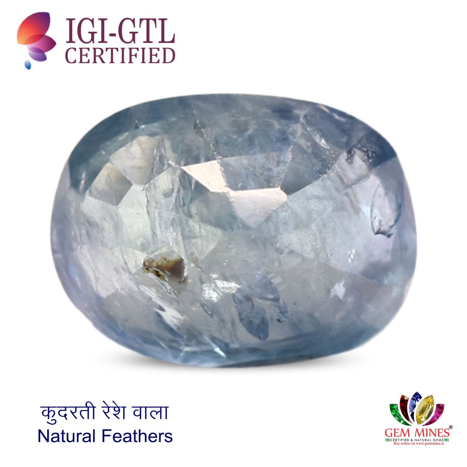 Blue Sapphire 5.88 Ct.
