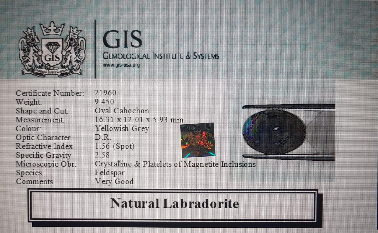 Labradorite 9.45 Ct.