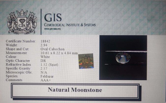 Moonstone 2.94 Ct.