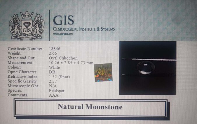 Moonstone 2.66 Ct.