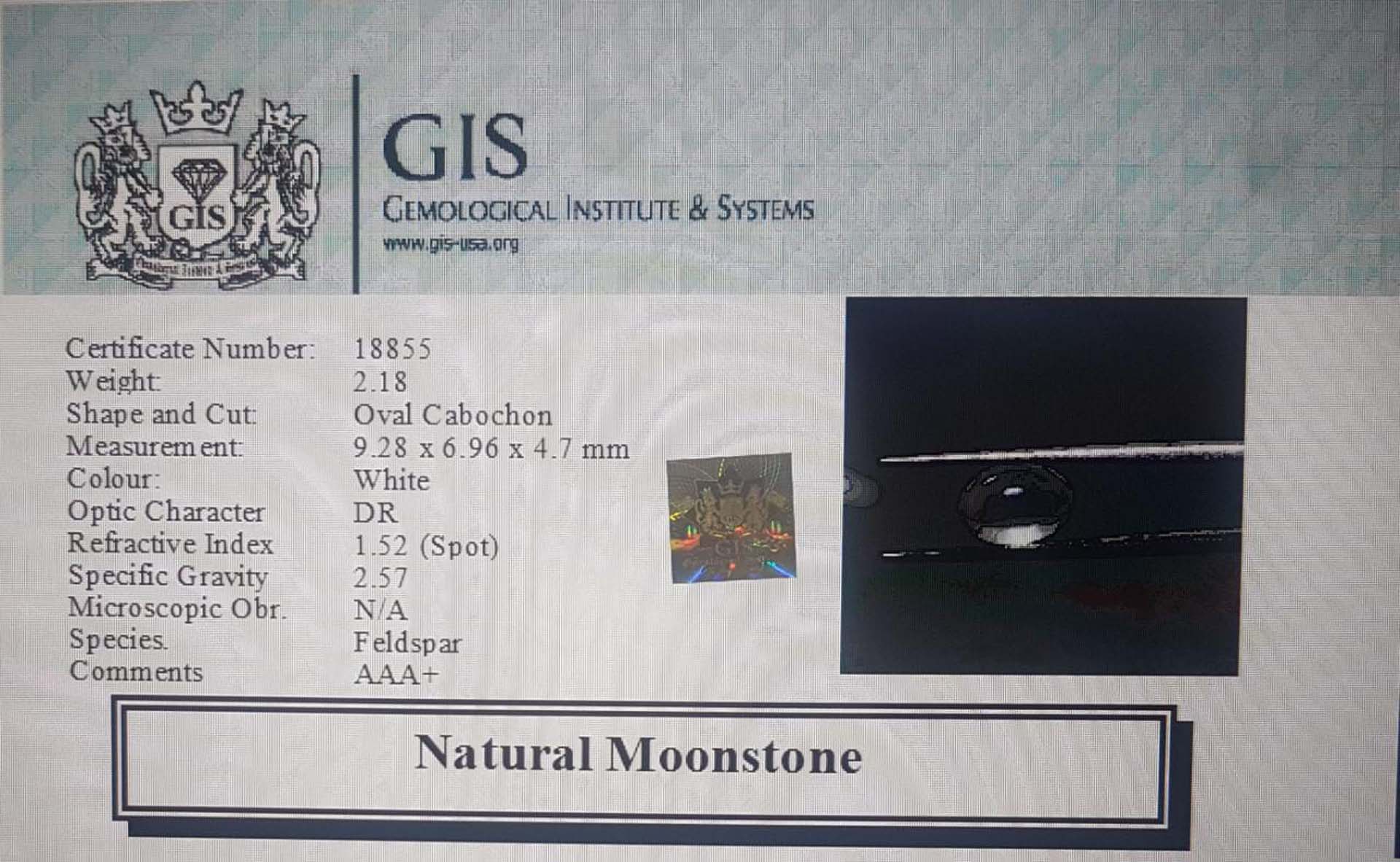 Moonstone 2.18 Ct.
