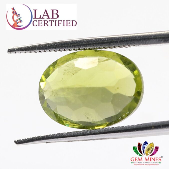 Natural Peridot 6.27 Ct.