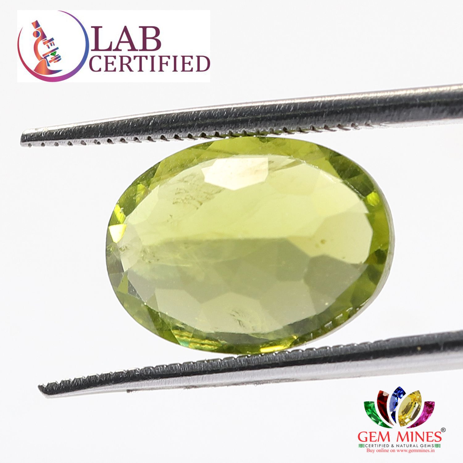 Natural Peridot 6.27 Ct.