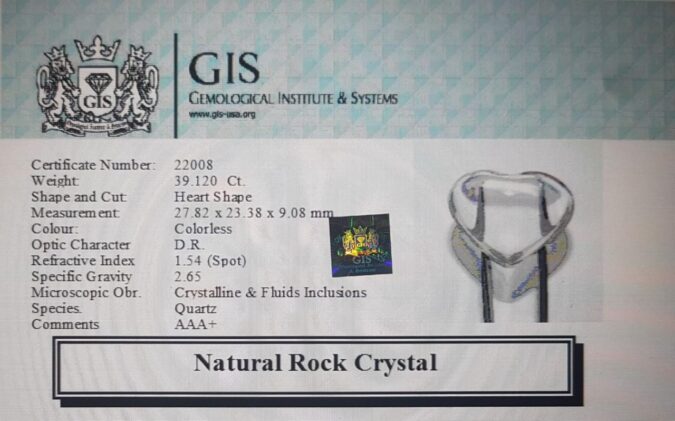Rock Crystal 39.12 Ct.
