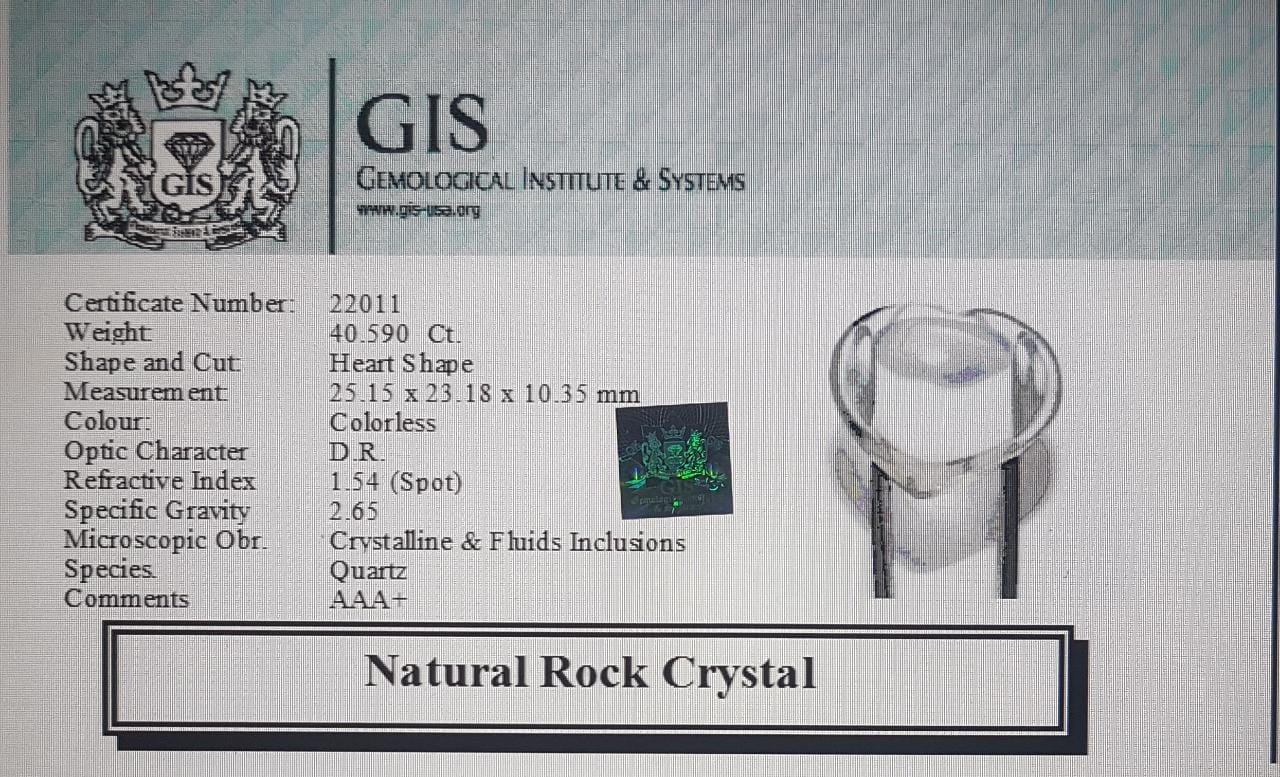 Rock Crystal 40.59 Ct.