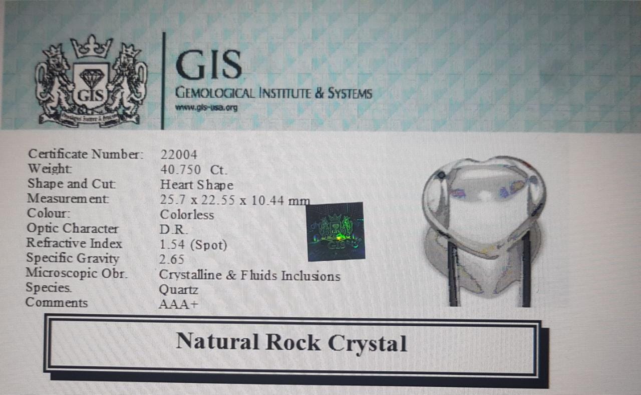 Rock Crystal 40.75 Ct.