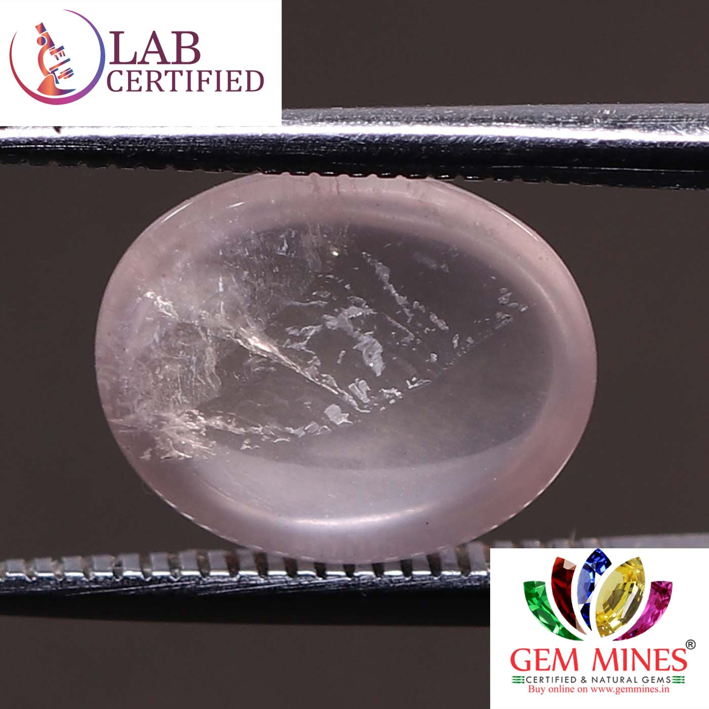 Rose Quartz 3.33 Ct.
