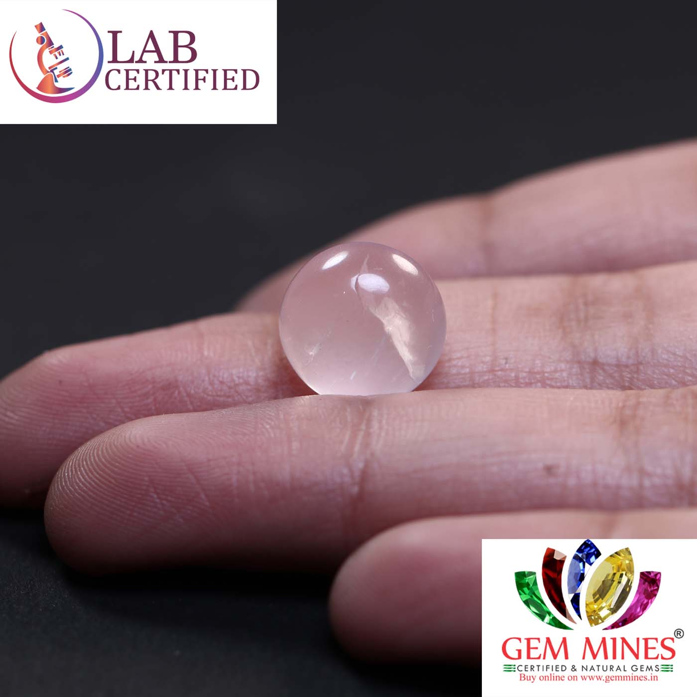 Rose Quartz 6.71 Ct.