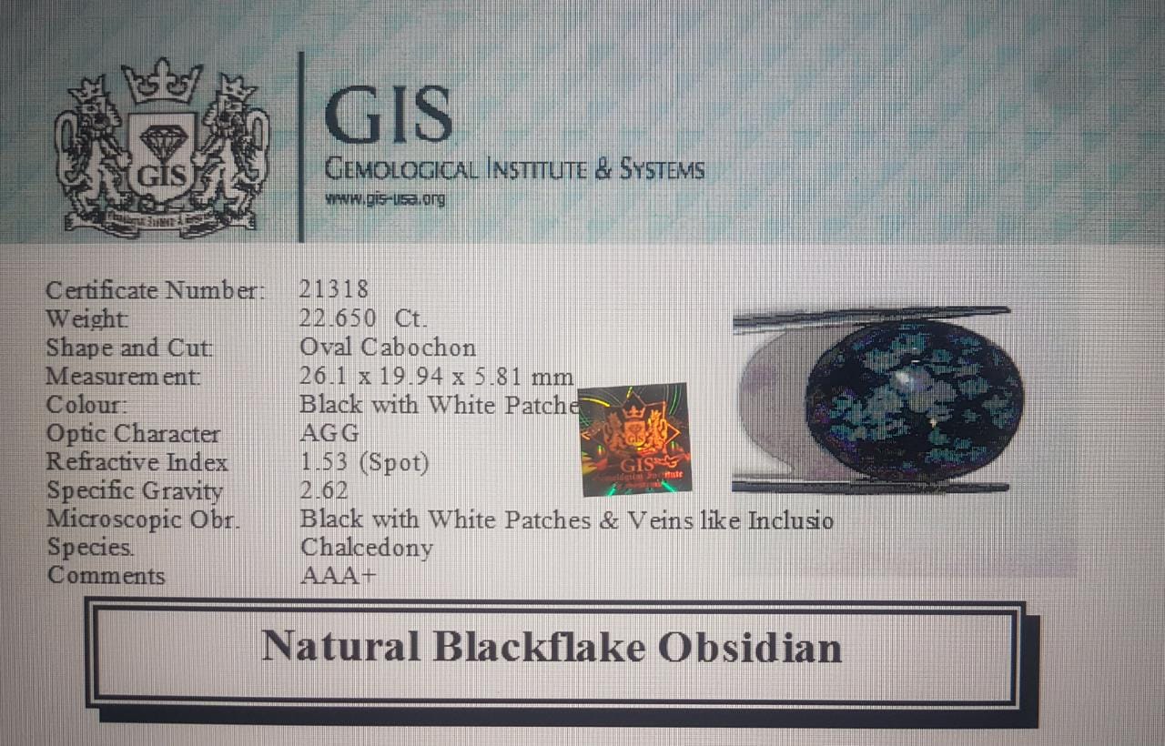 Obsidian 22.65 Ct.
