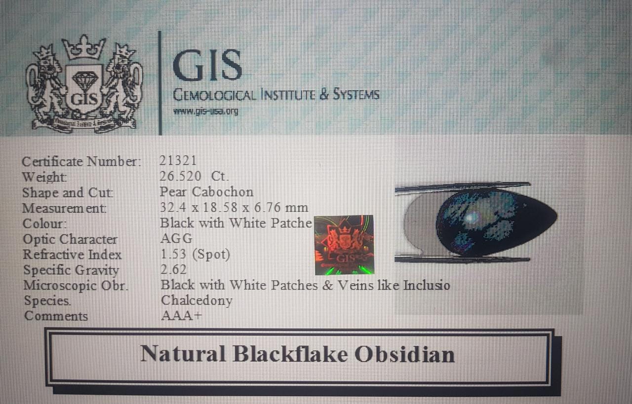 Obsidian 26.52 Ct.