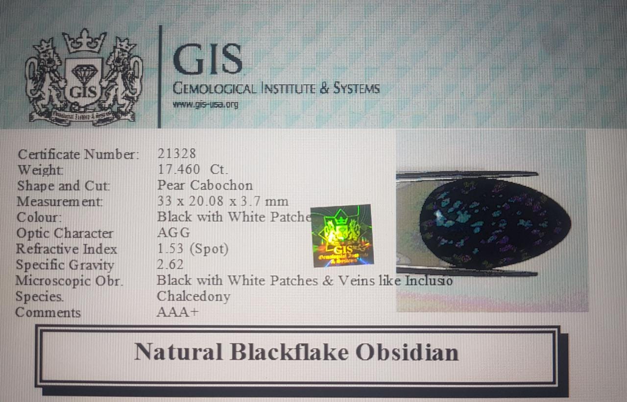 Obsidian 17.46 Ct. Obsidian 17.46 Ct.