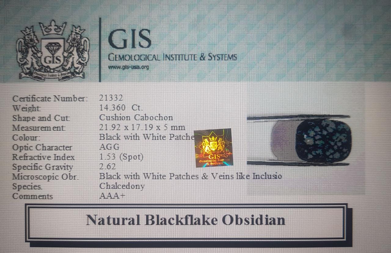 Obsidian 14.36 Ct.