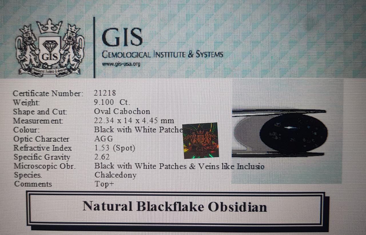 Obsidian 9.1 Ct.