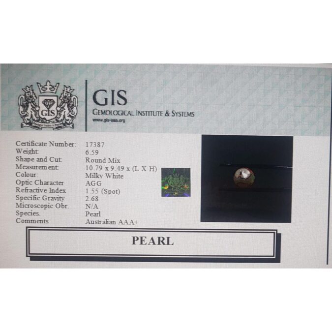 PEARL 6.59 Ct.