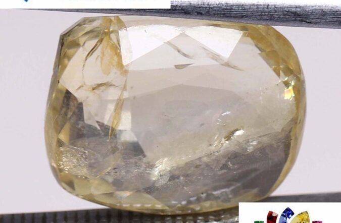 Yellow Sapphire 7.76 Ct.