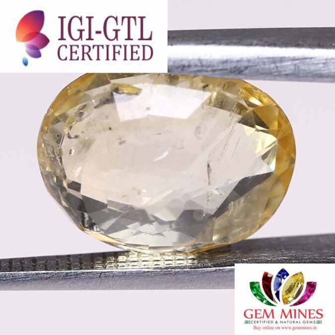 Yellow Sapphire 5.09 Ct. Yellow Sapphire 5.09 Ct.