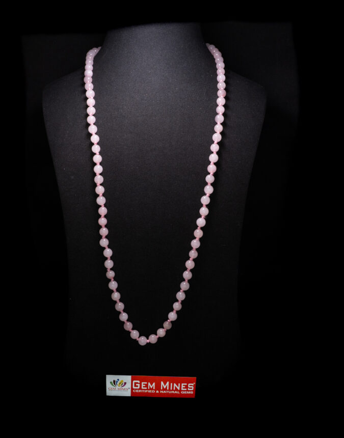 Rose Quartz Mala (Rosary)