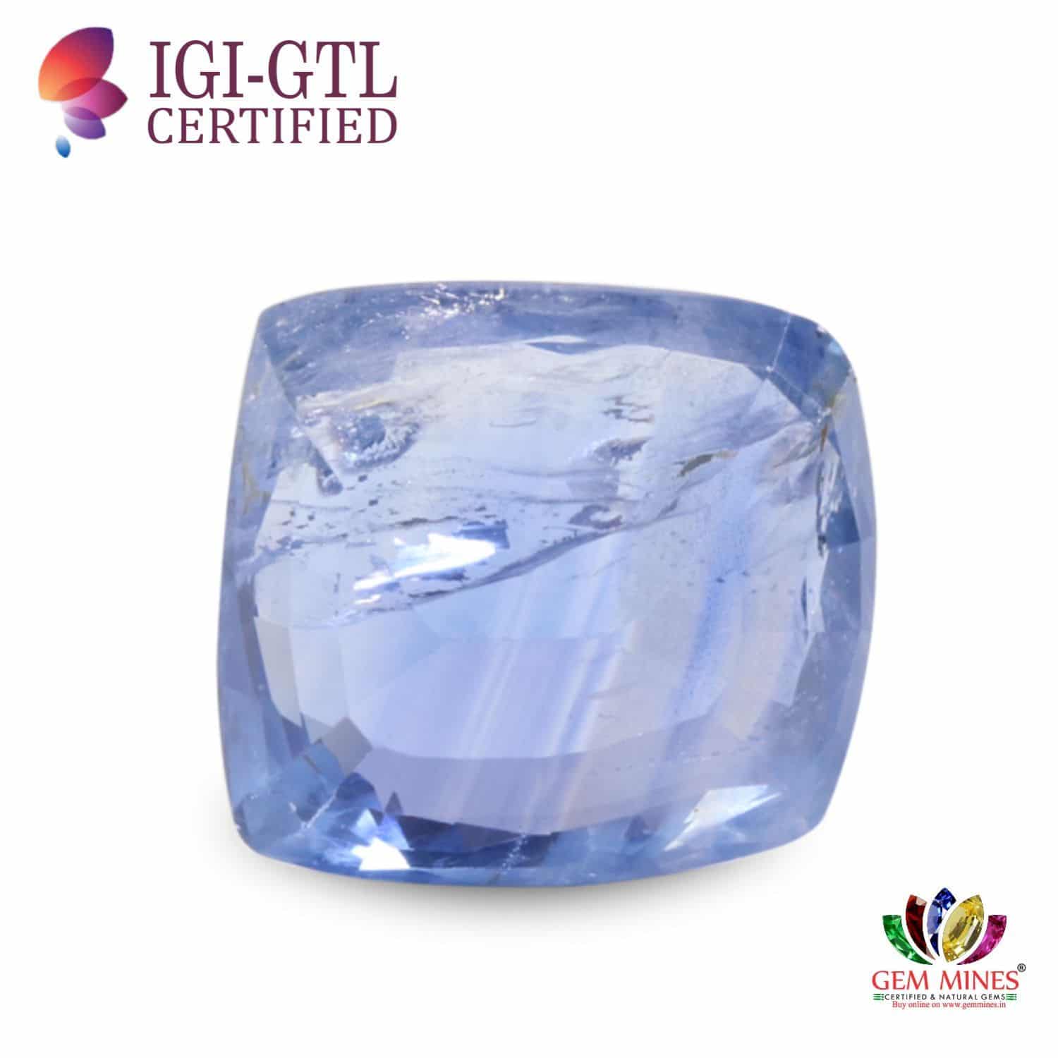Blue Sapphire 6.13 Ct.