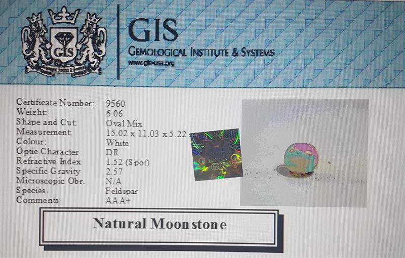 Moonstone 6.06 Ct.