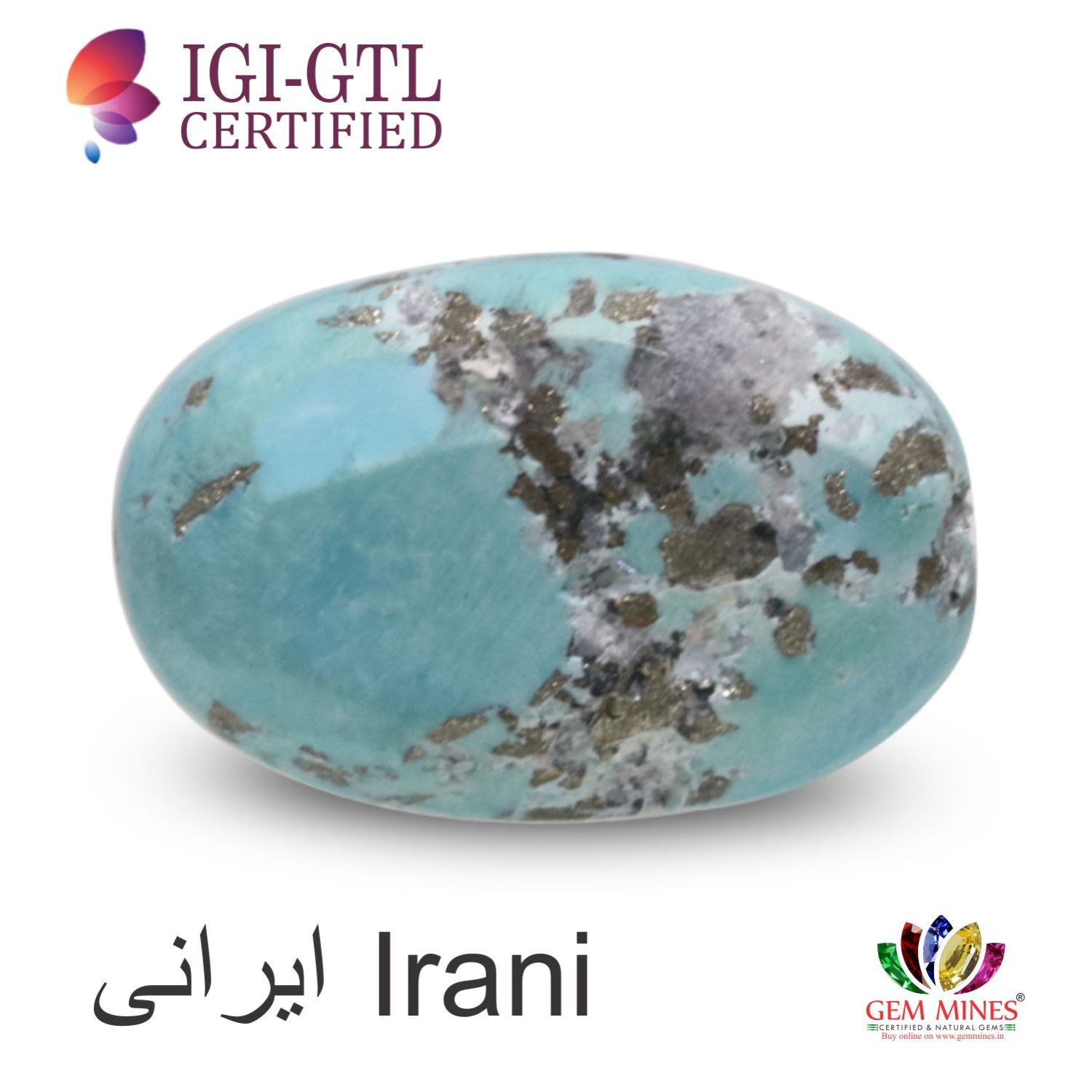Turquoise (Irani) 13.33 Ct.