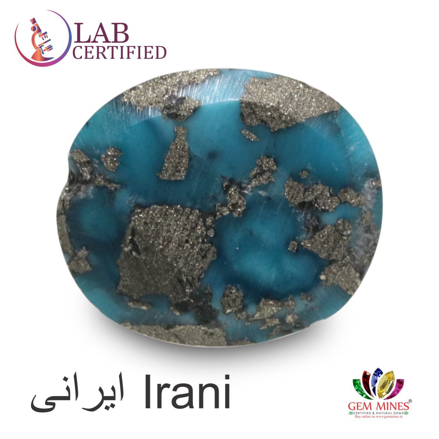 Turquoise (Irani) 18.14 Ct.