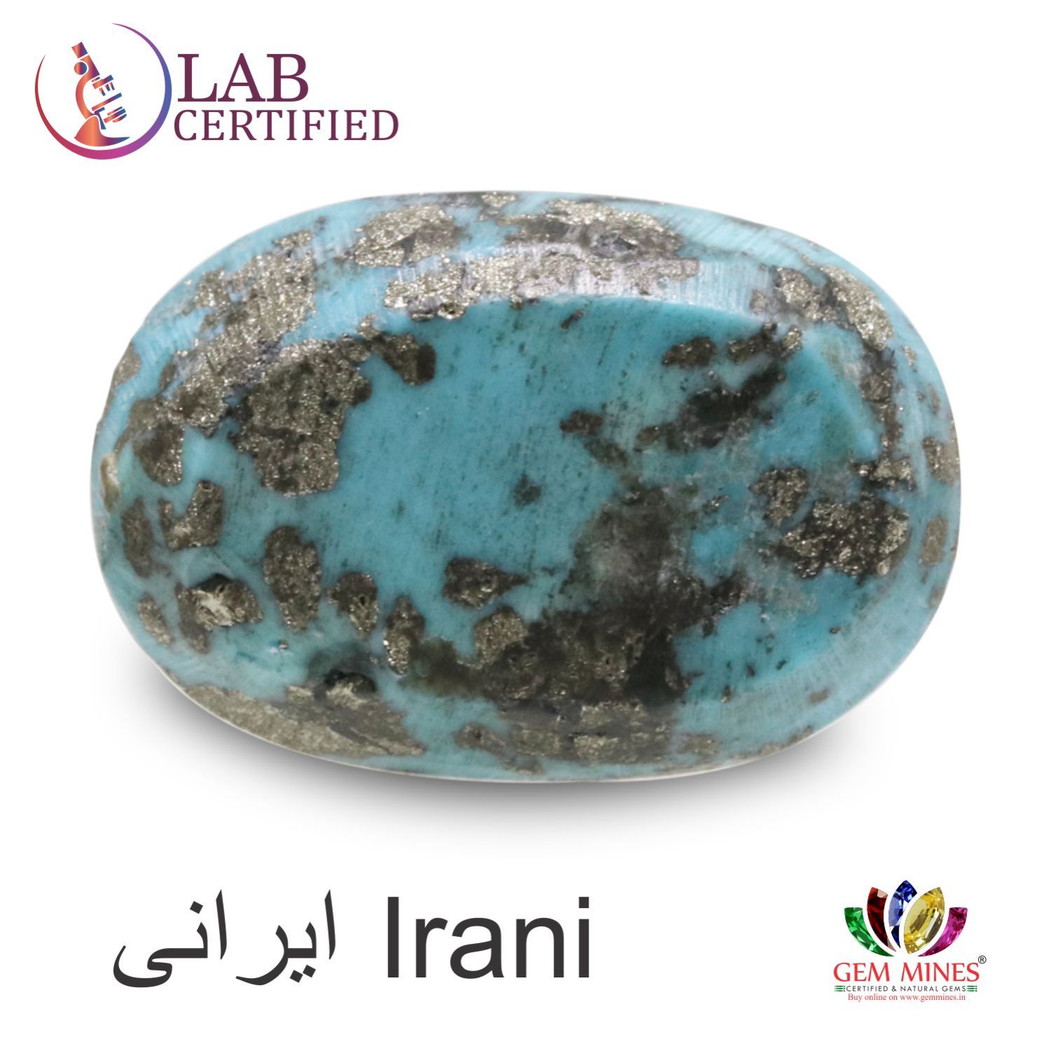 Turquoise (Irani) 25.41 Ct.