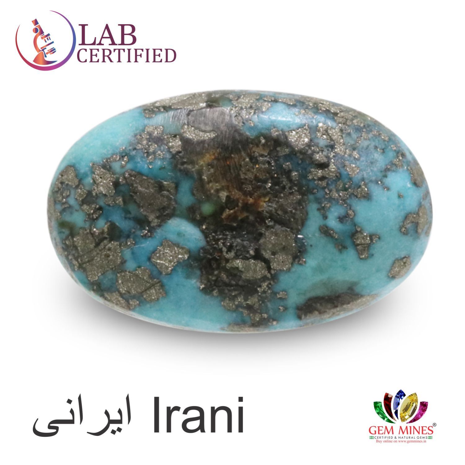 Turquoise (Irani) 14.45 Ct.