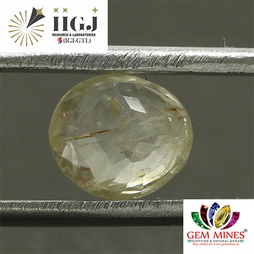 Yellow Sapphire 3.25 Ct.